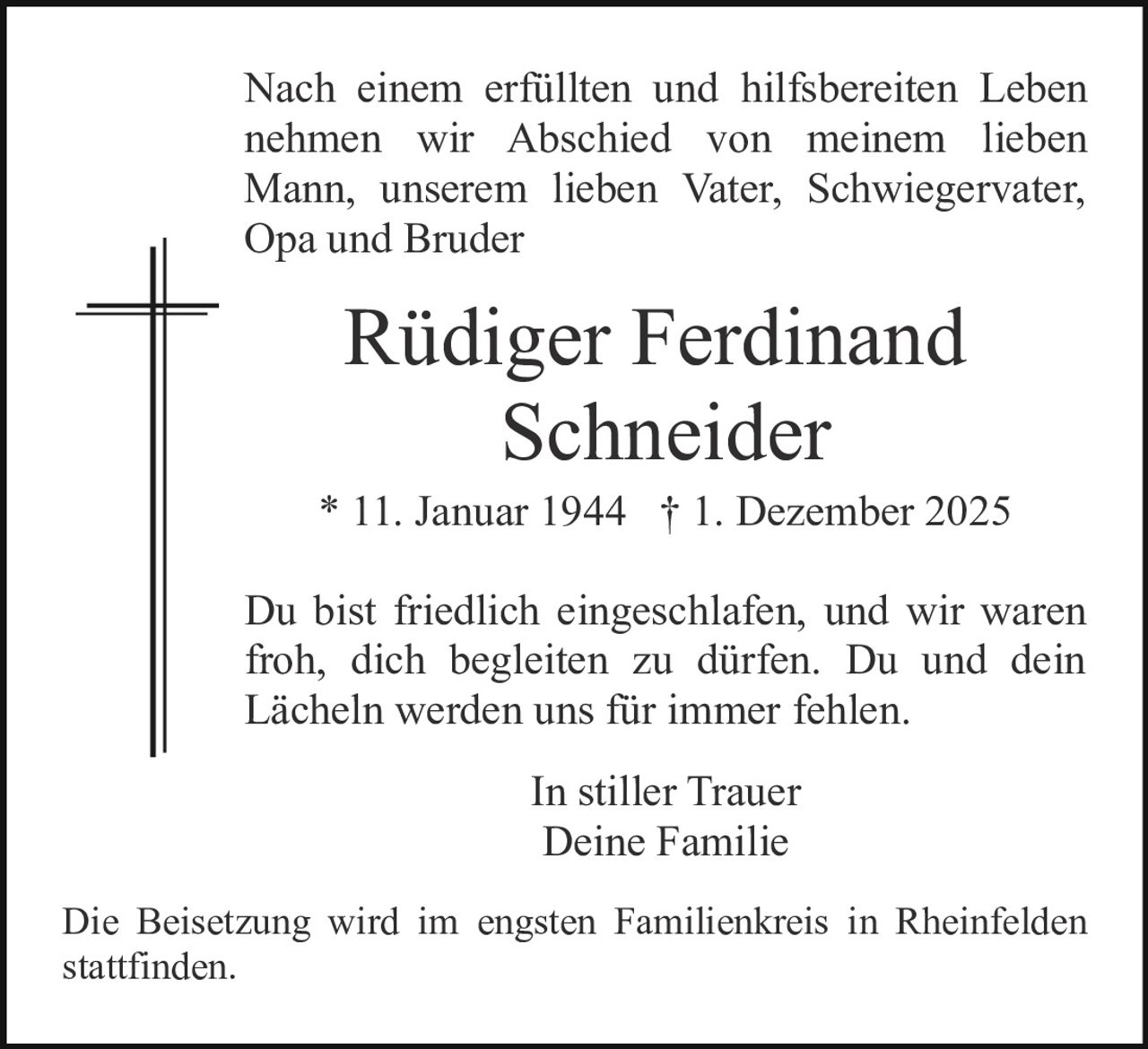 Ankündigung