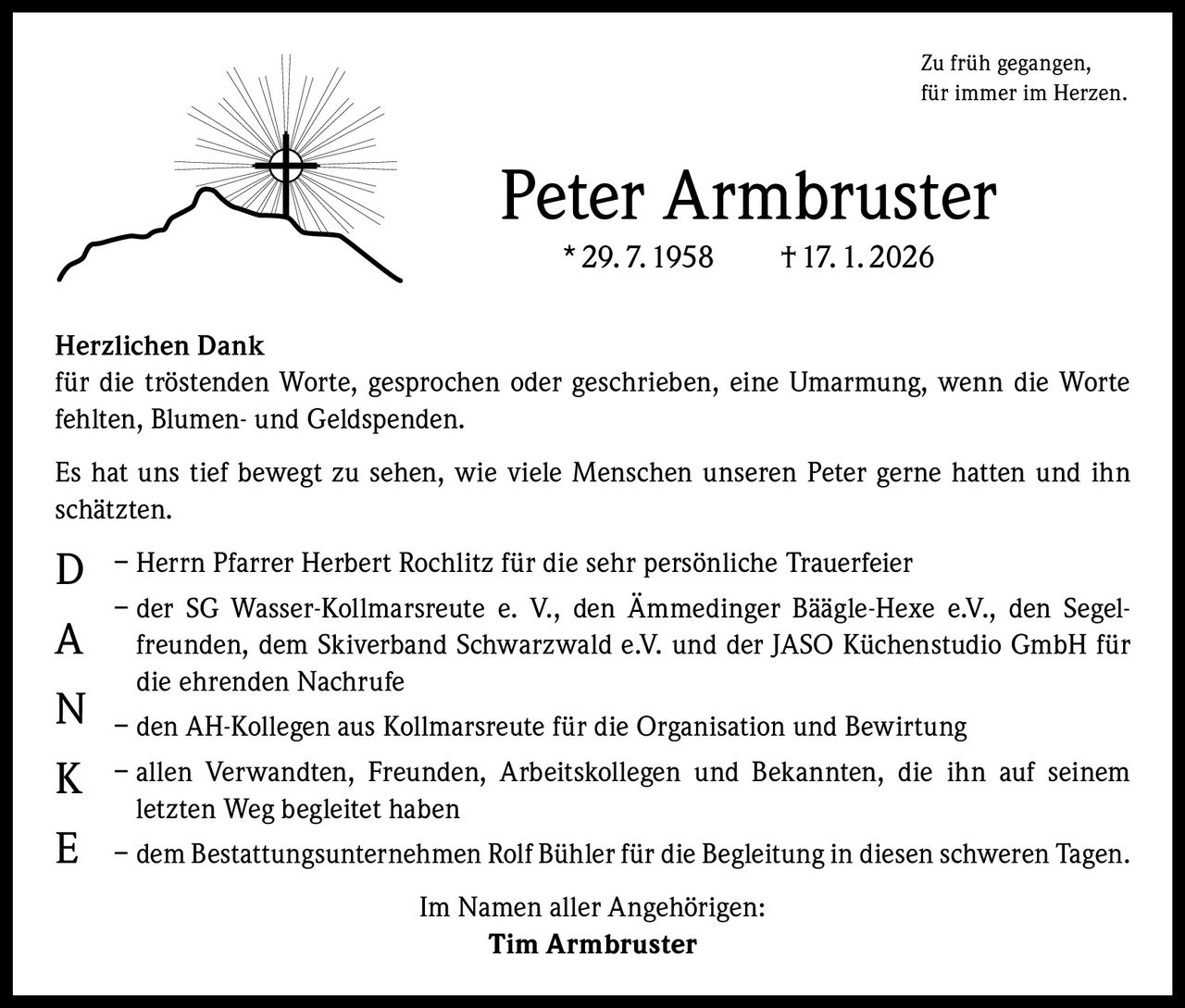 Ankündigung