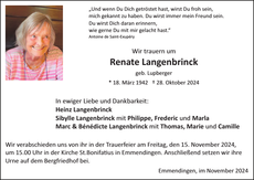 Ankündigung