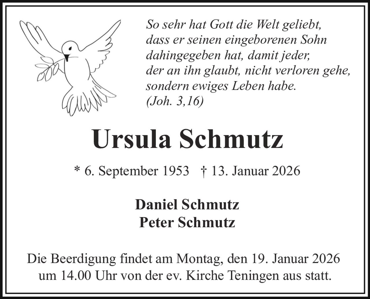 Ankündigung