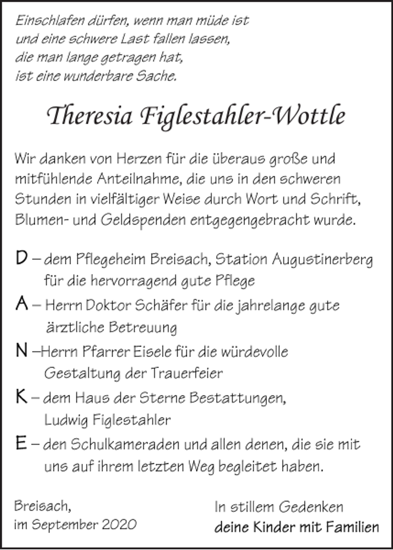 <p>Theresia Figlestahler-Wottle</p>