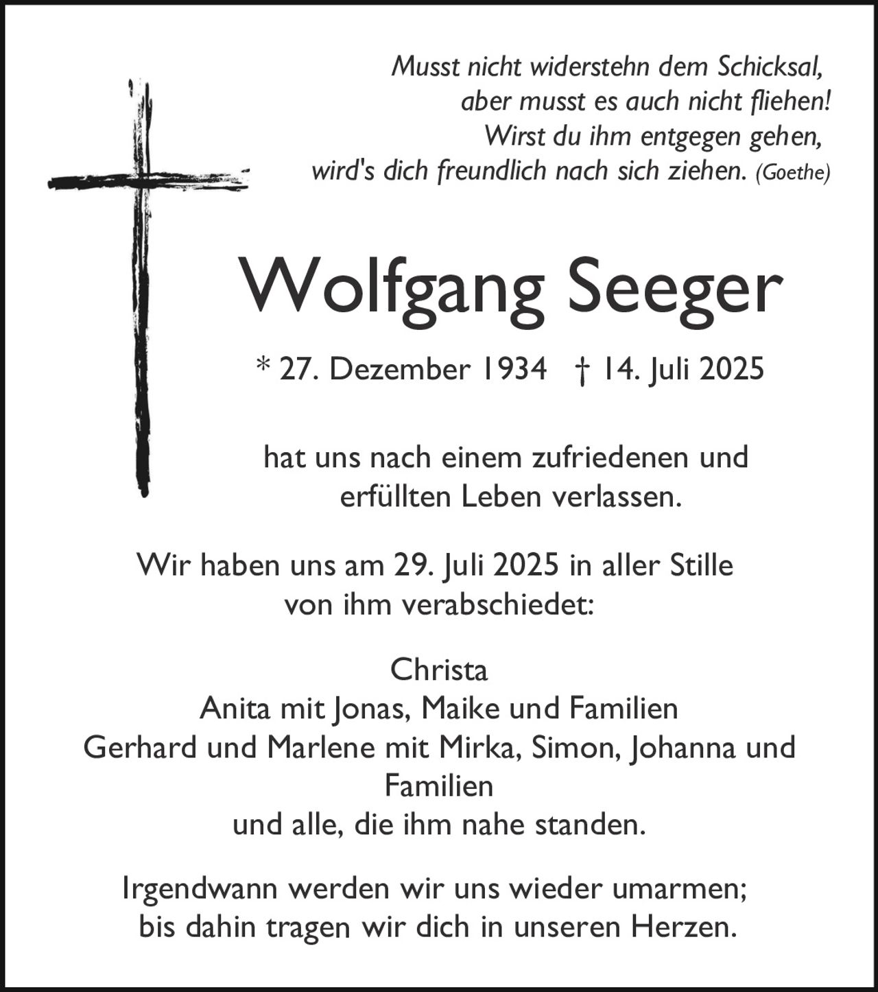 Ankündigung