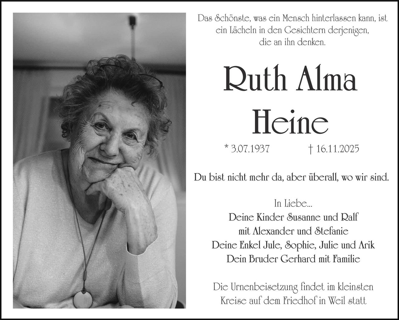 Ankündigung