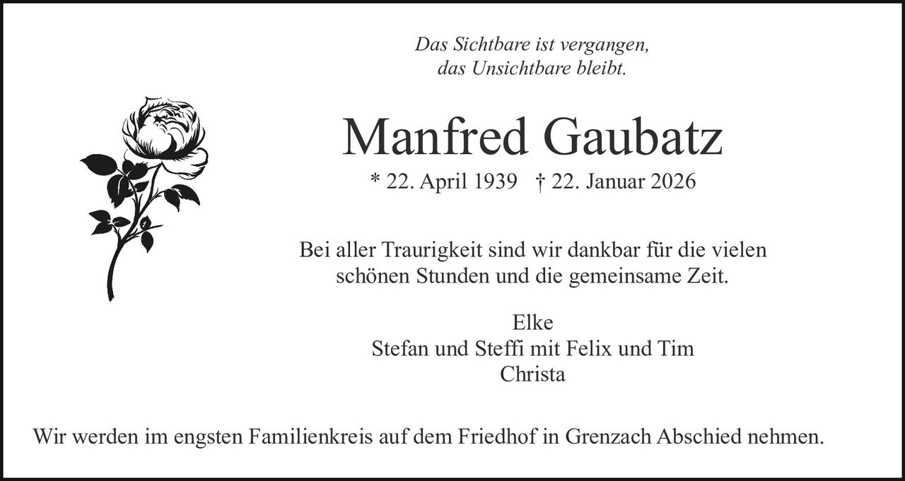 Ankündigung