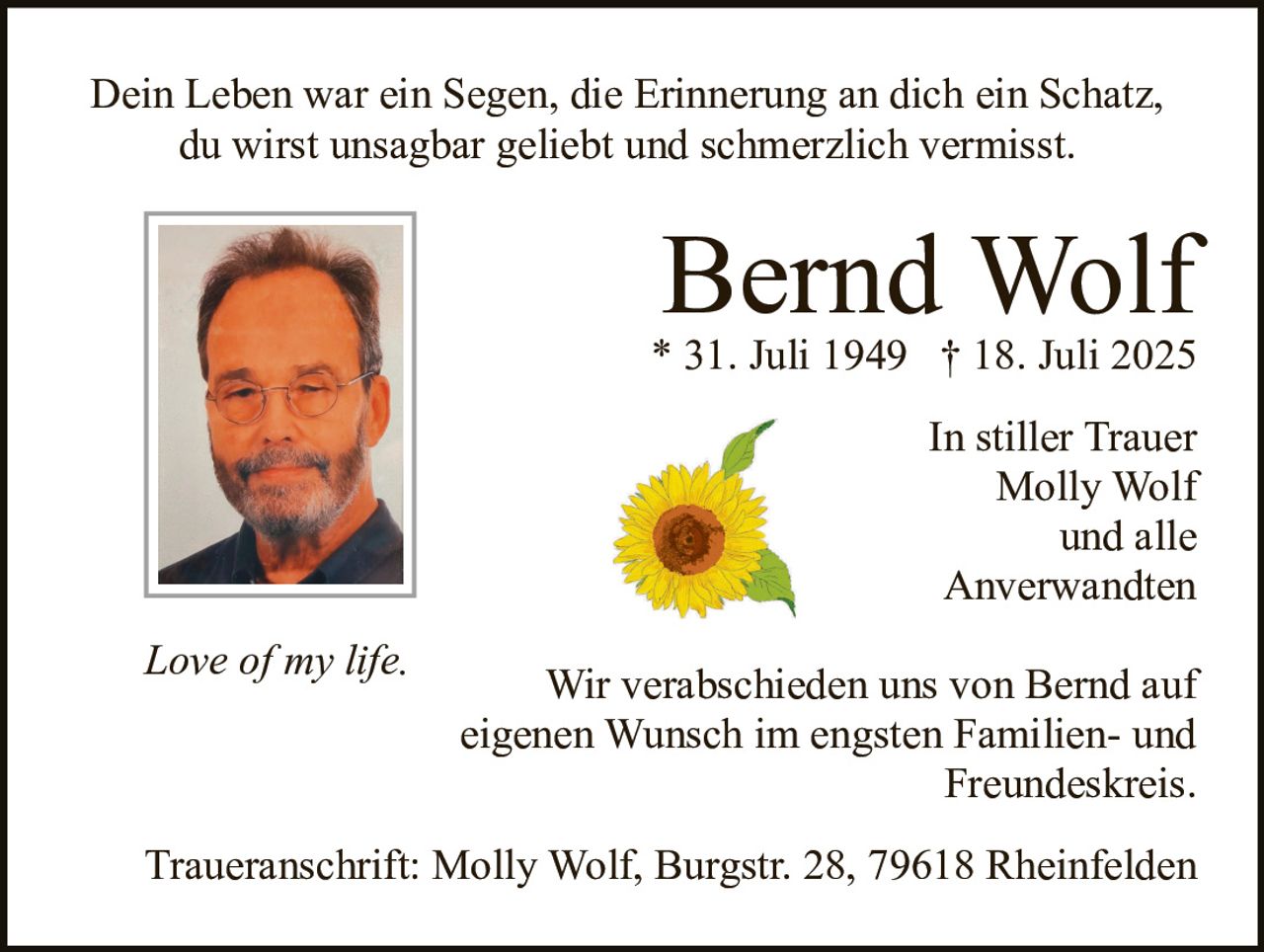 Ankündigung