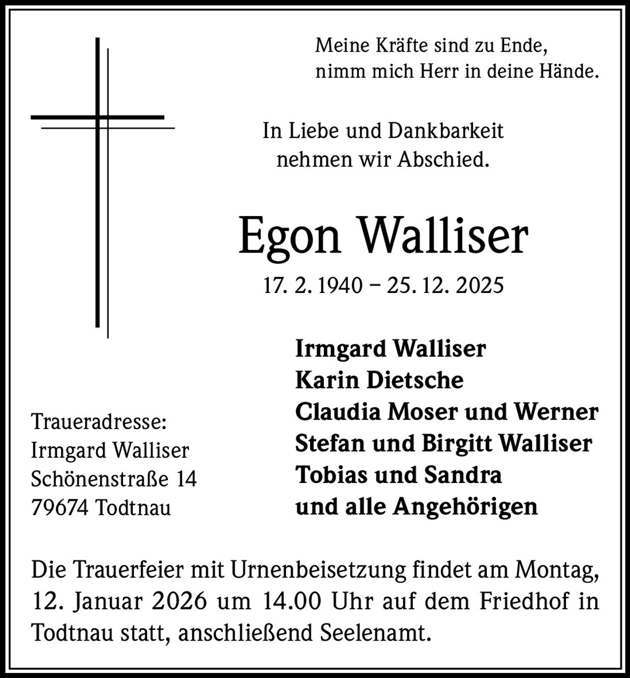 Ankündigung