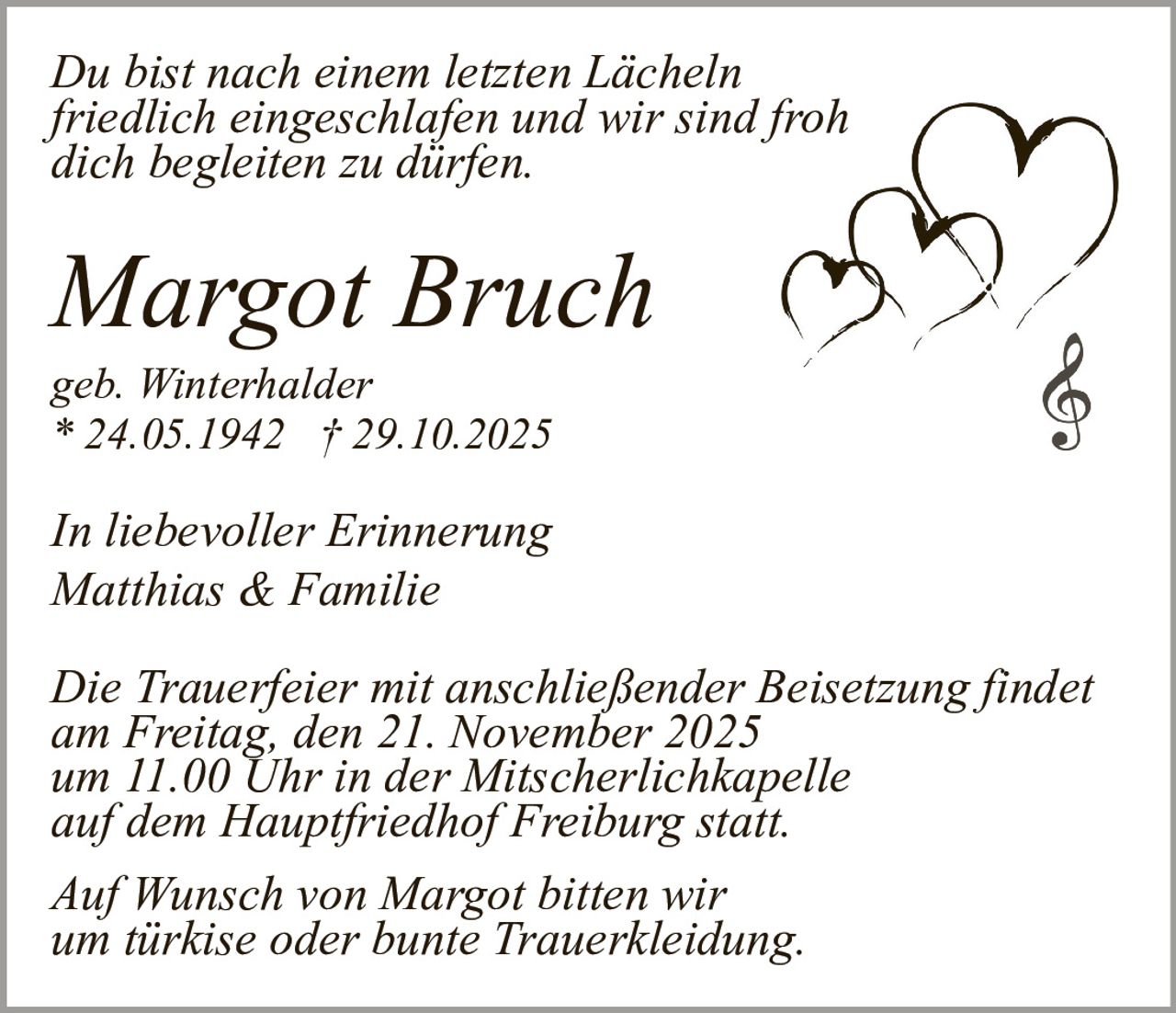 Ankündigung