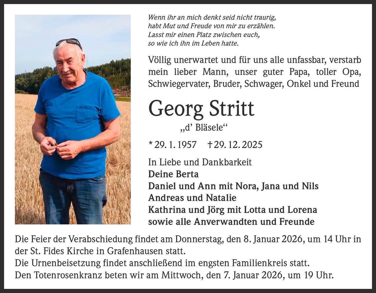 Ankündigung