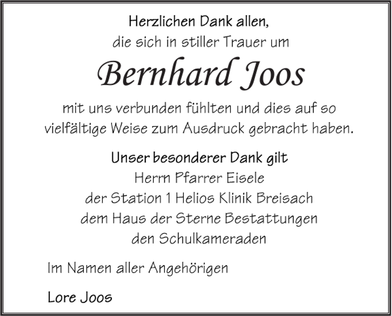 <p>Bernhard<br />Ber<br />n h ar d Joos<br />Joos</p>