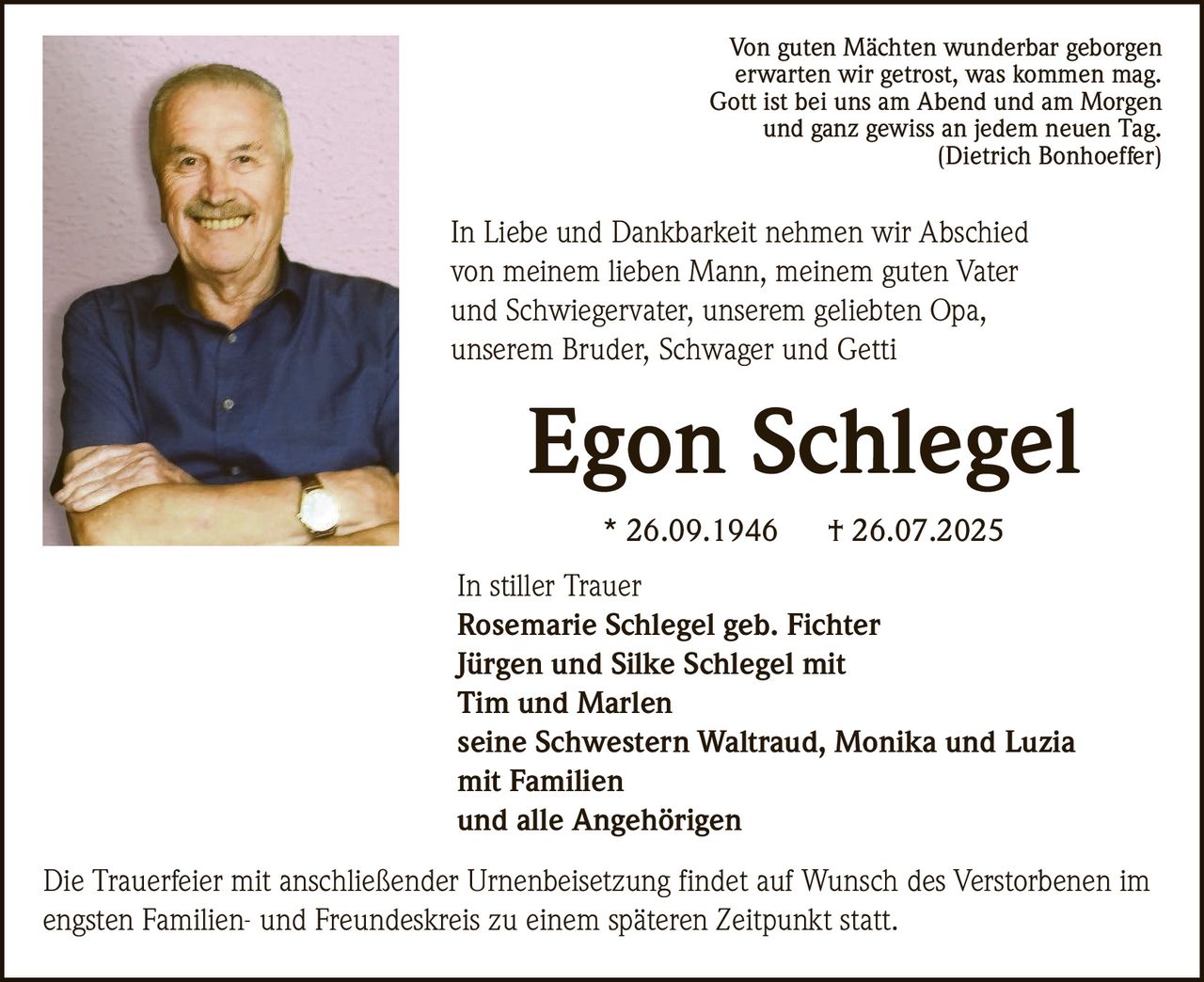 Ankündigung