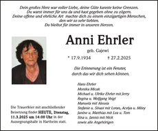 Ankündigung