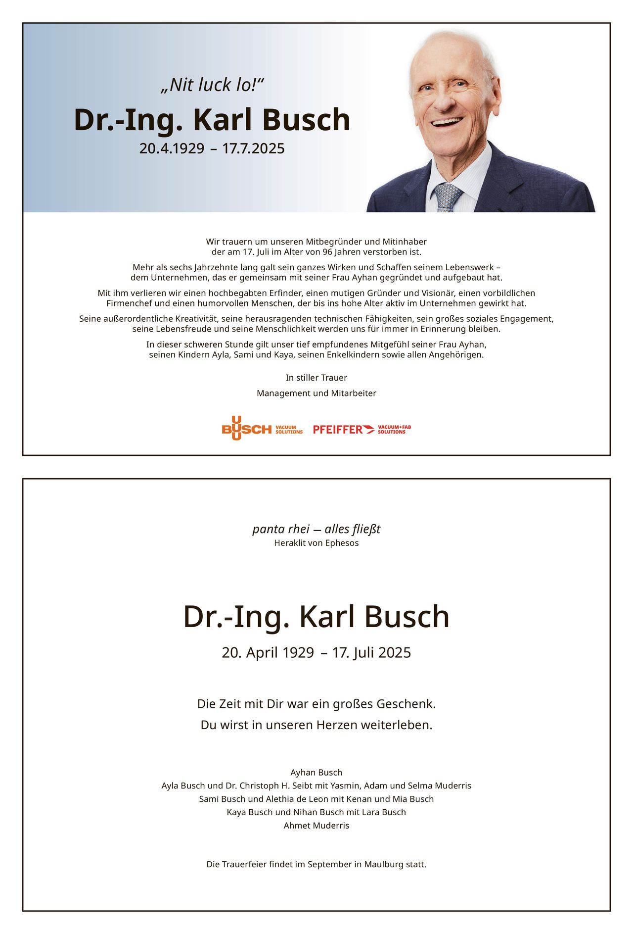 Ankündigung