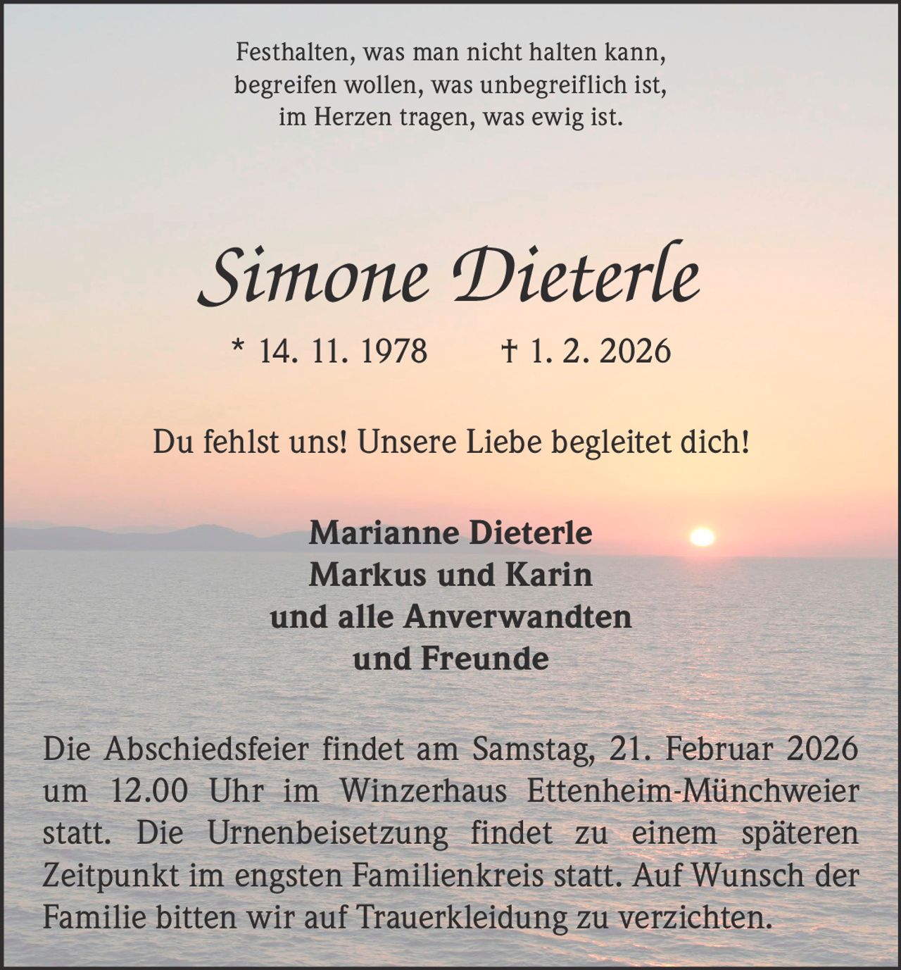 Ankündigung