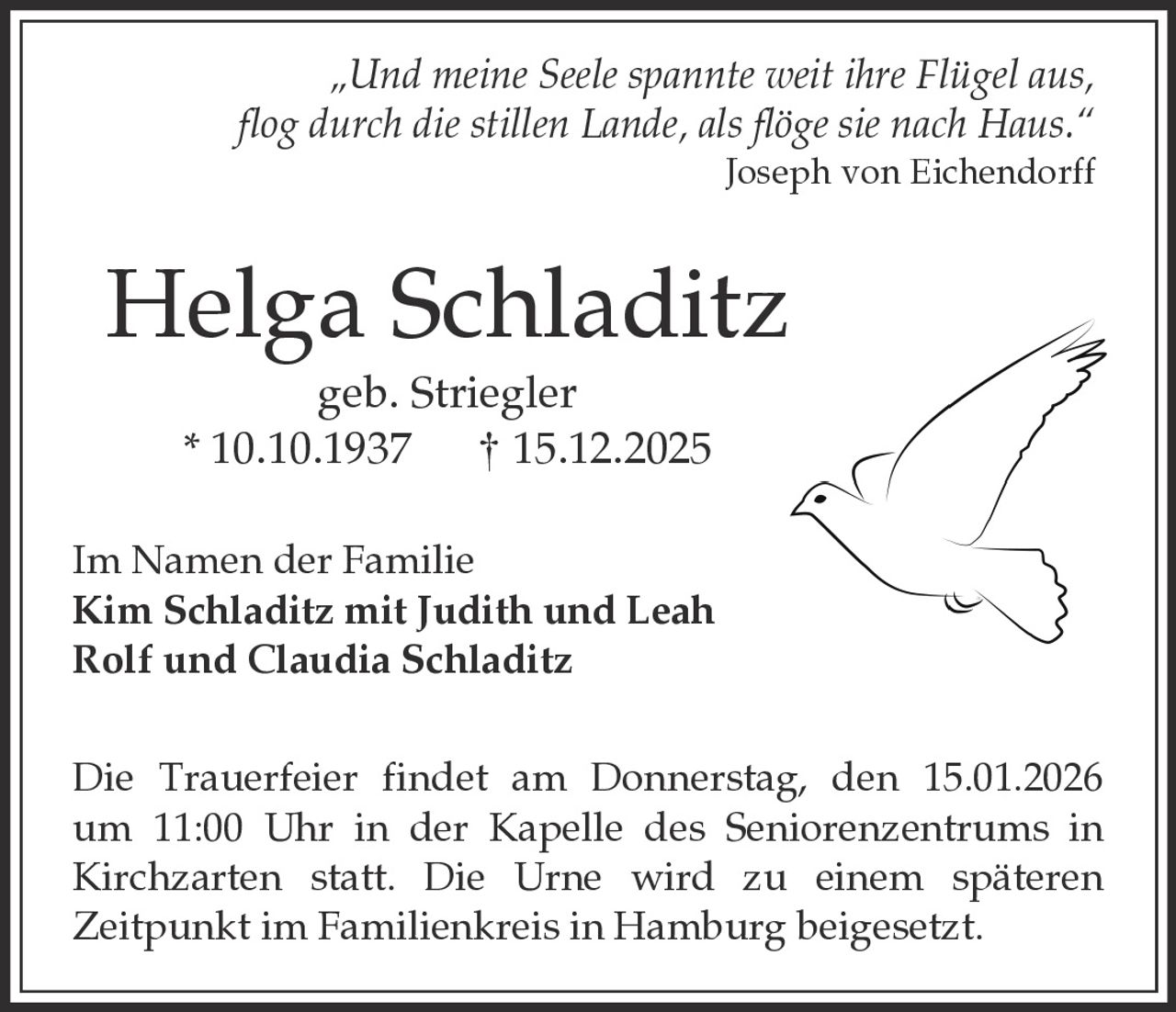 Ankündigung