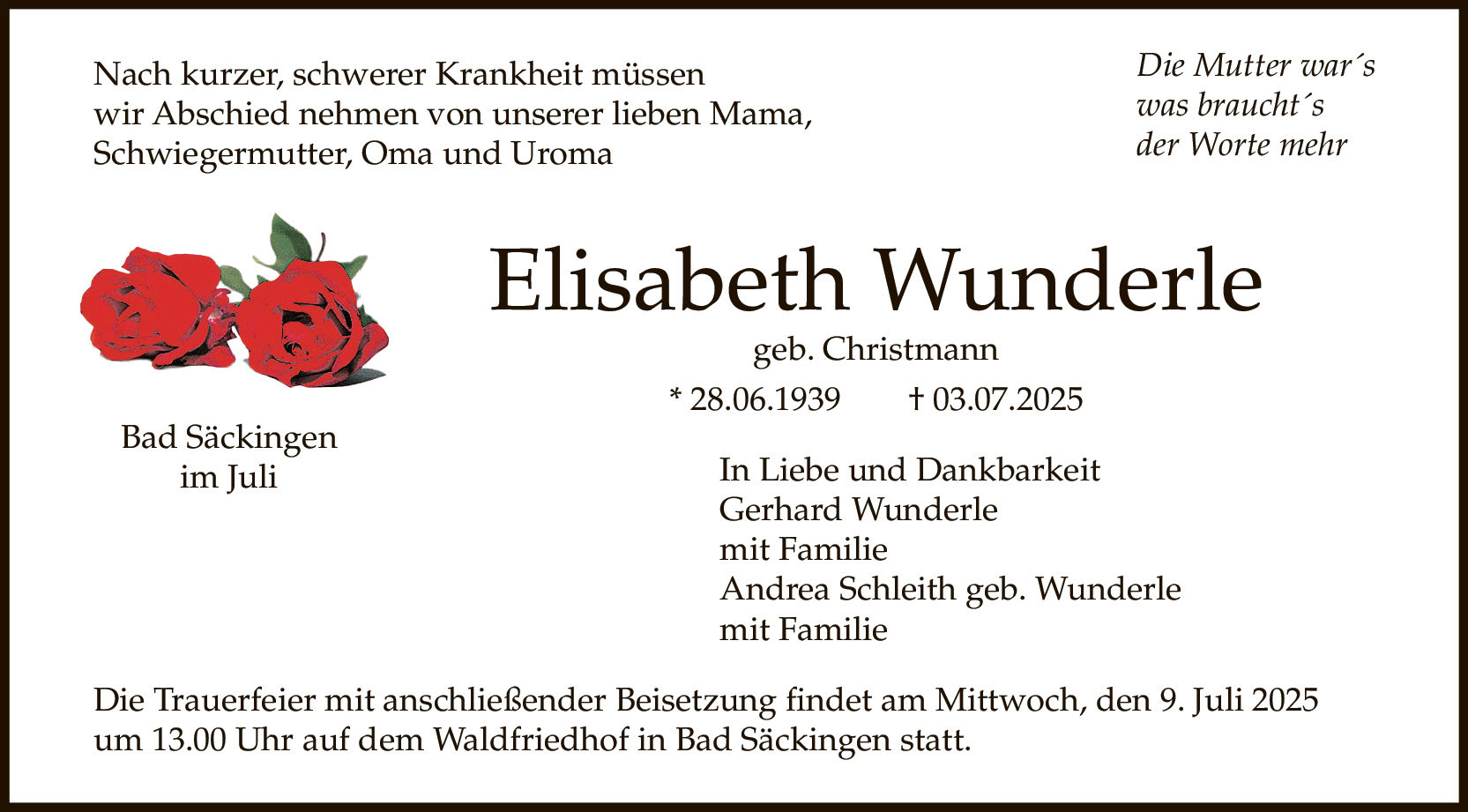 Elisabeth Wunderle