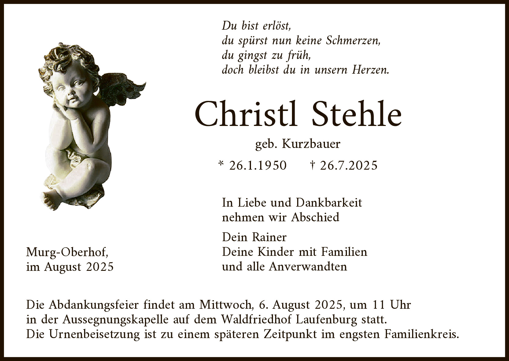 Christl Stehle
