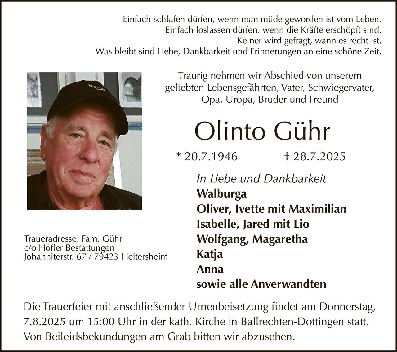 Ankündigung