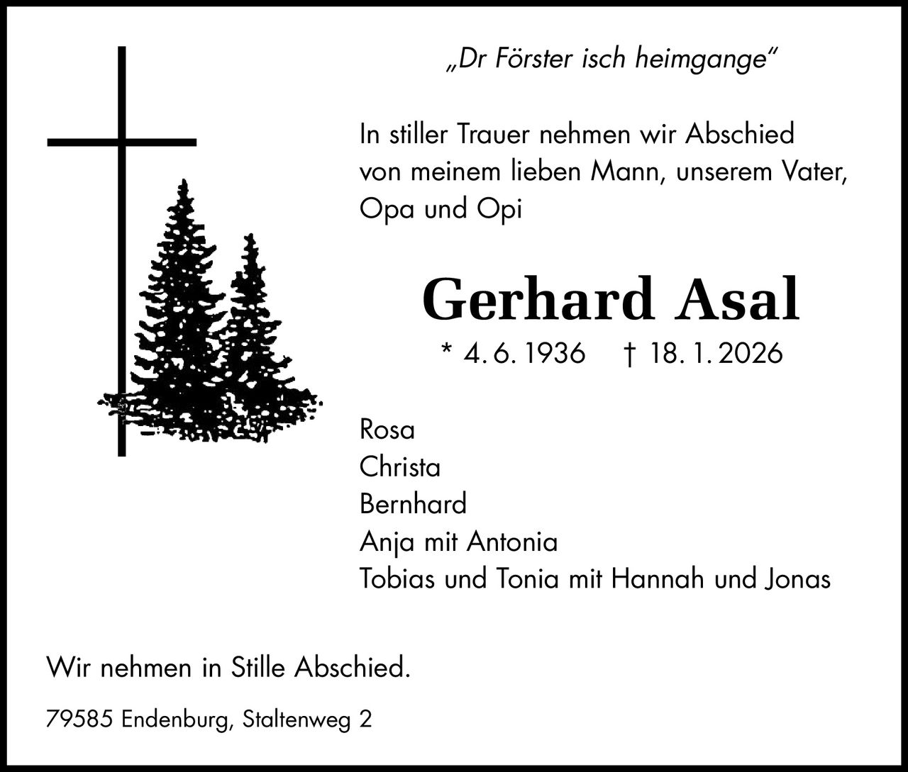 Ankündigung