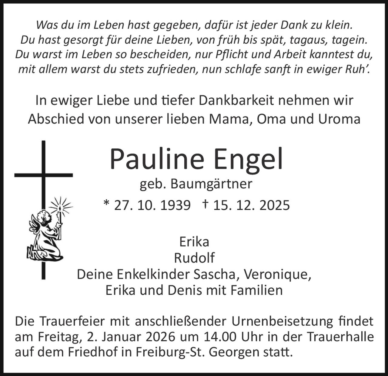 Ankündigung