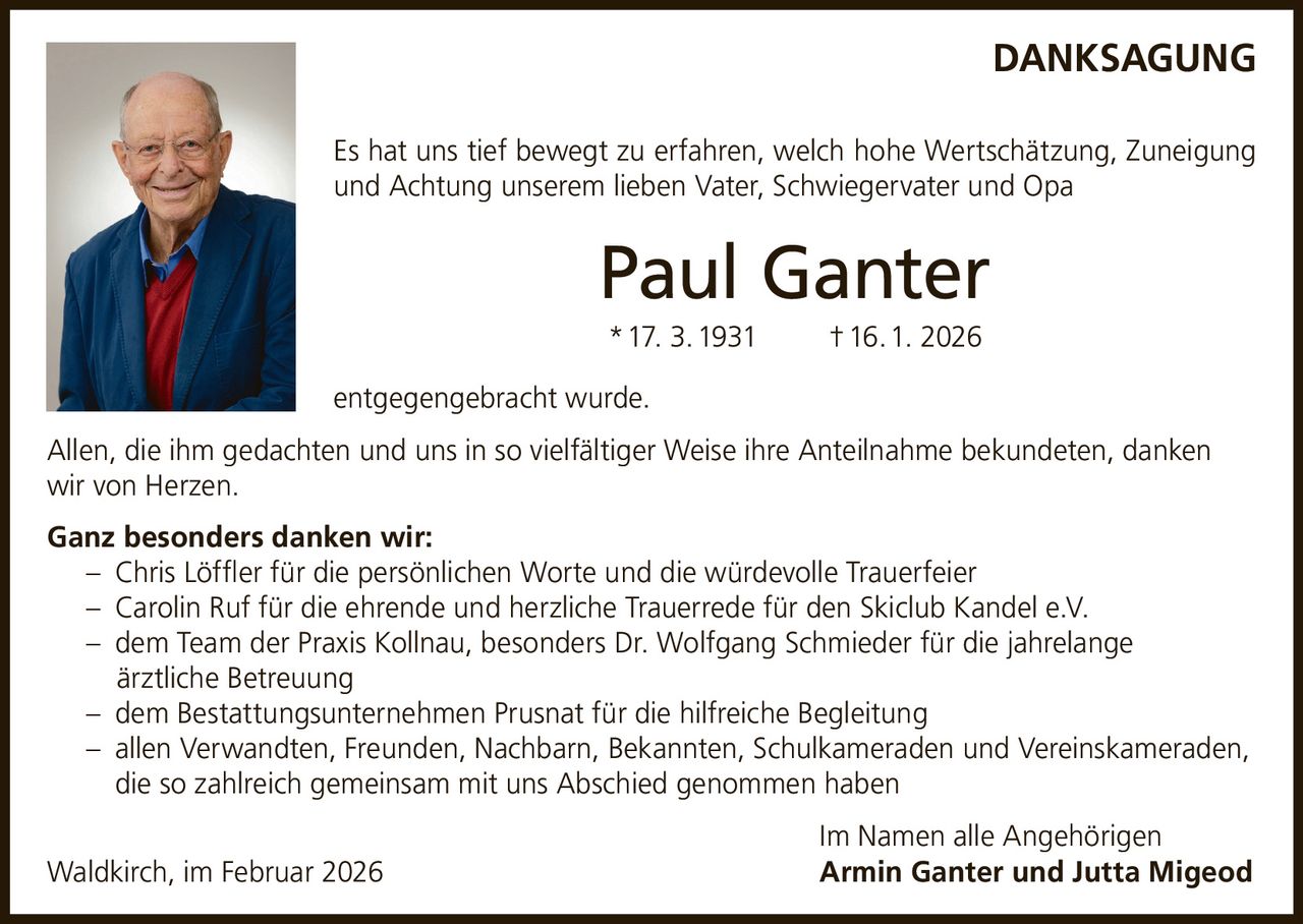 Ankündigung