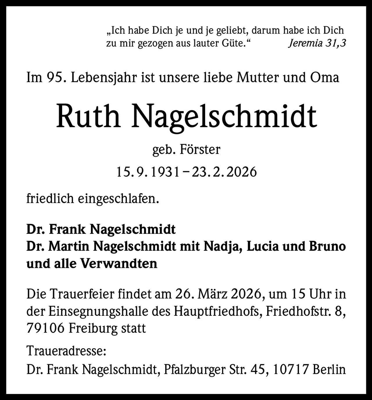 Ankündigung