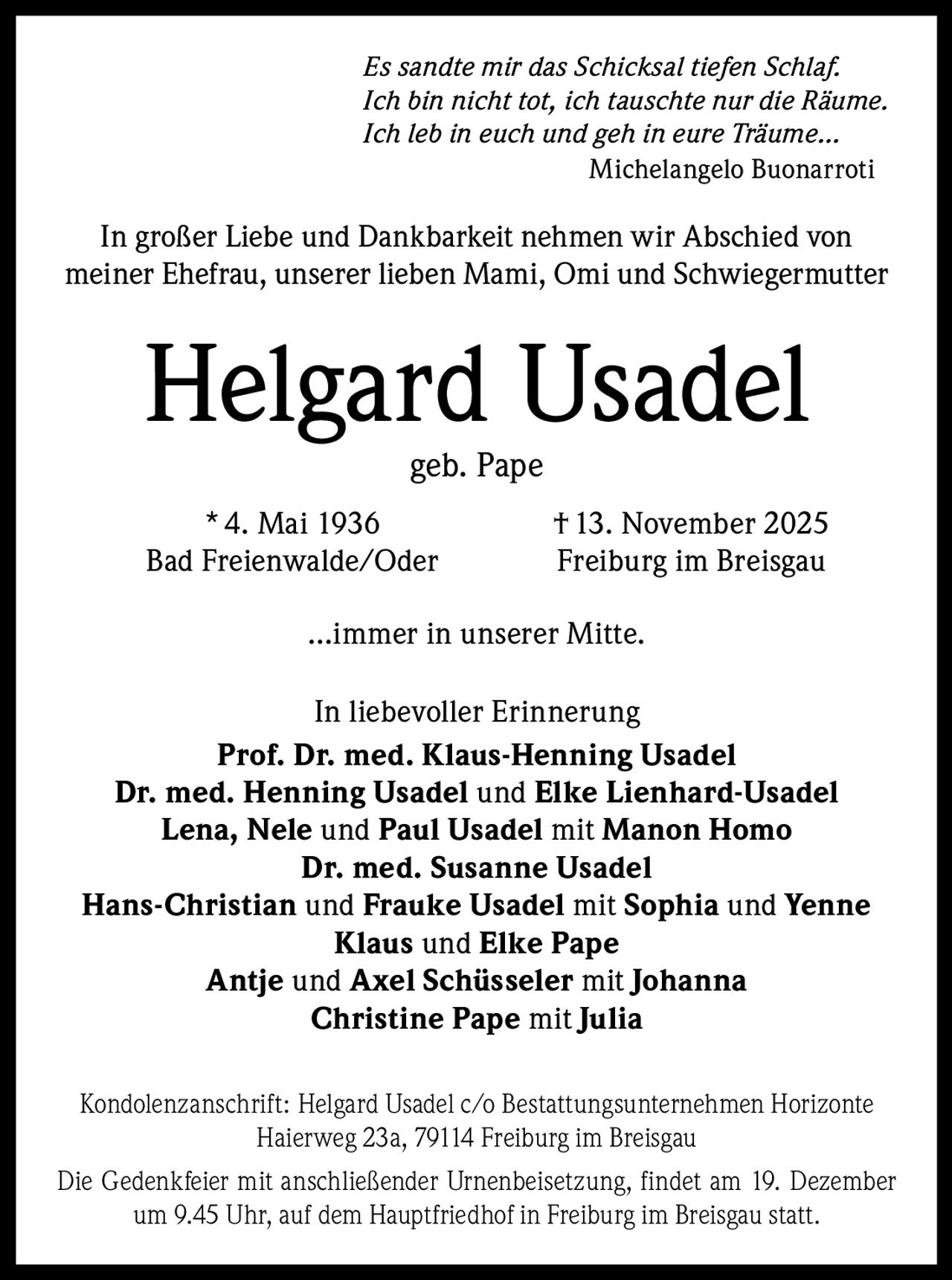 Ankündigung