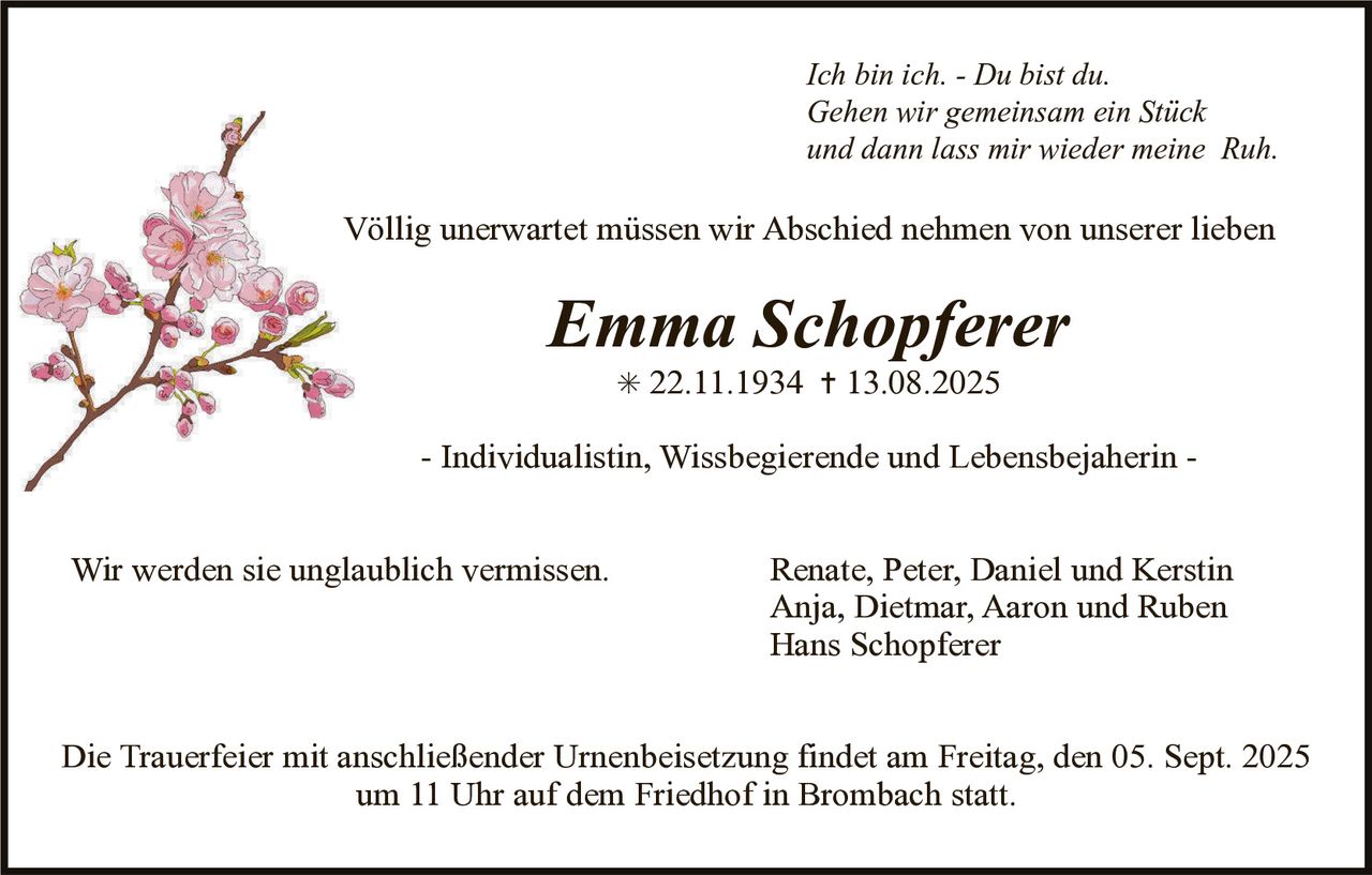 Ankündigung