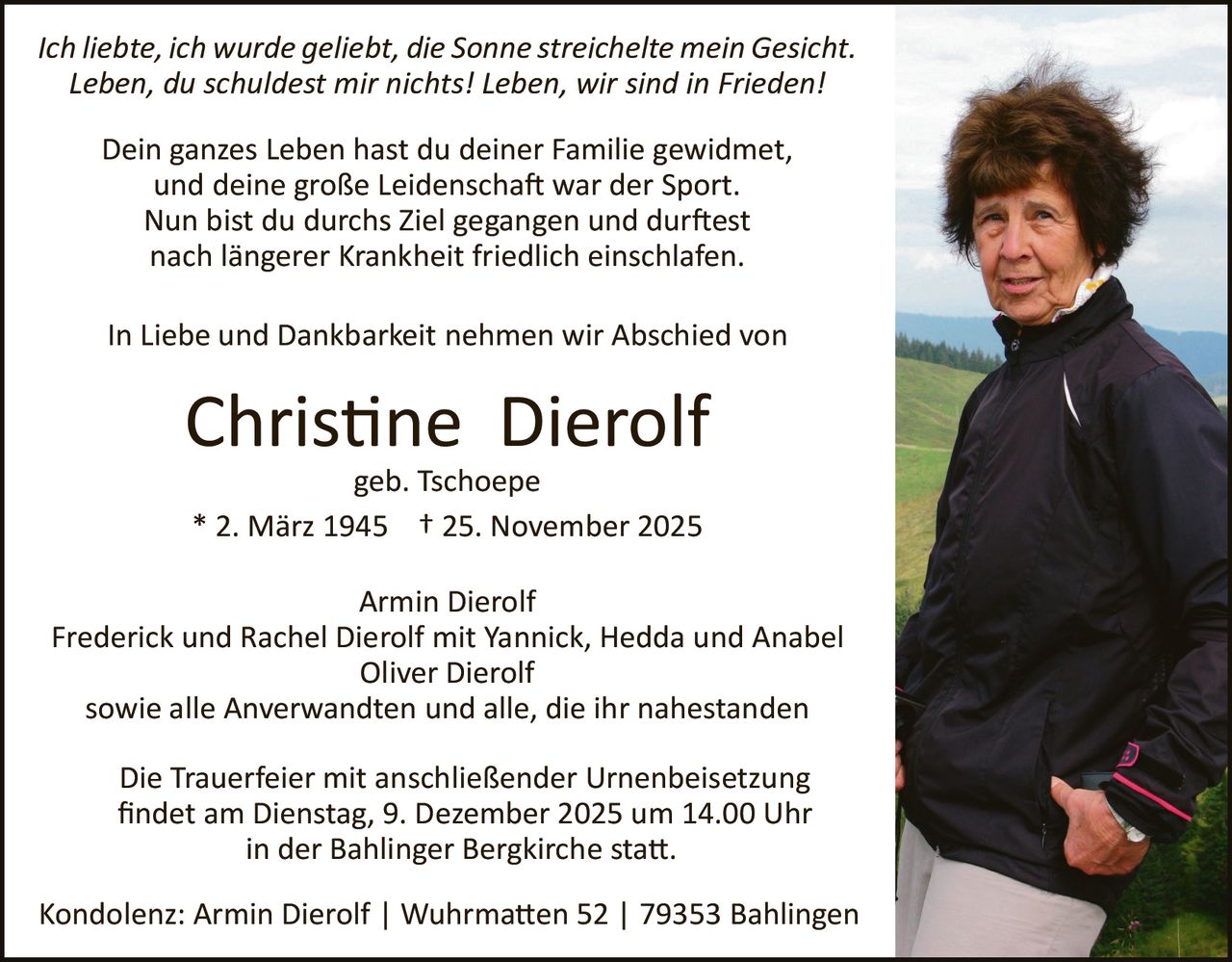 Ankündigung
