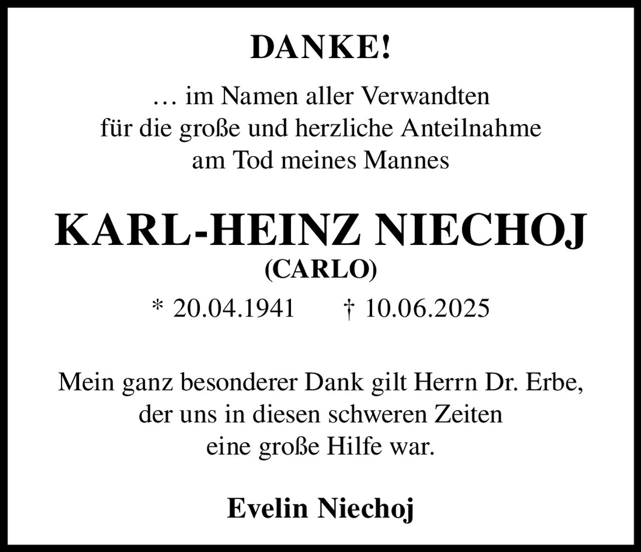 Ankündigung