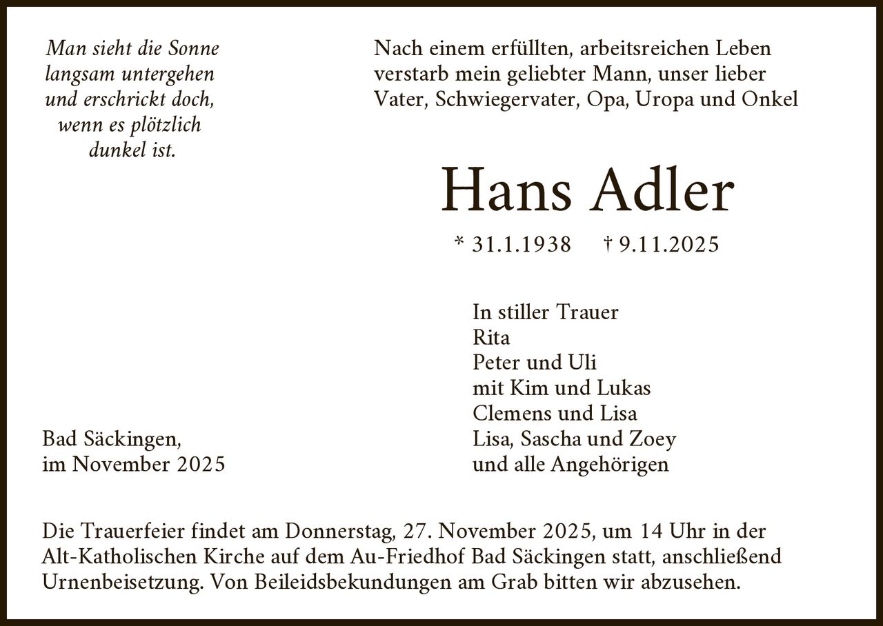 Ankündigung