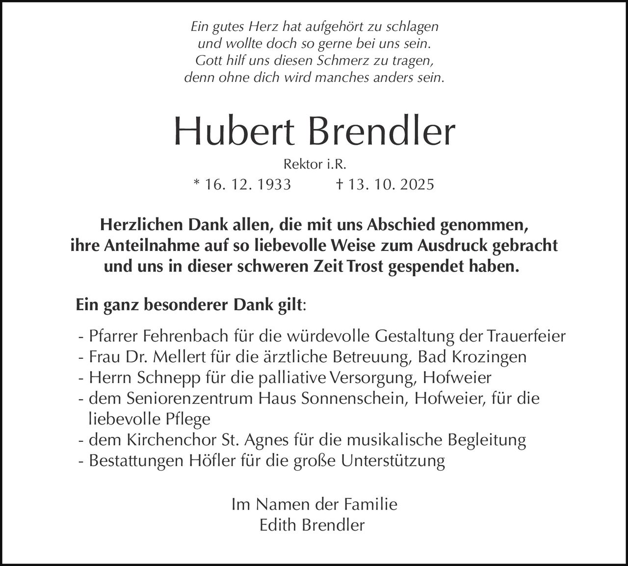 Ankündigung