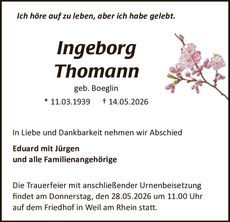 Ankündigung