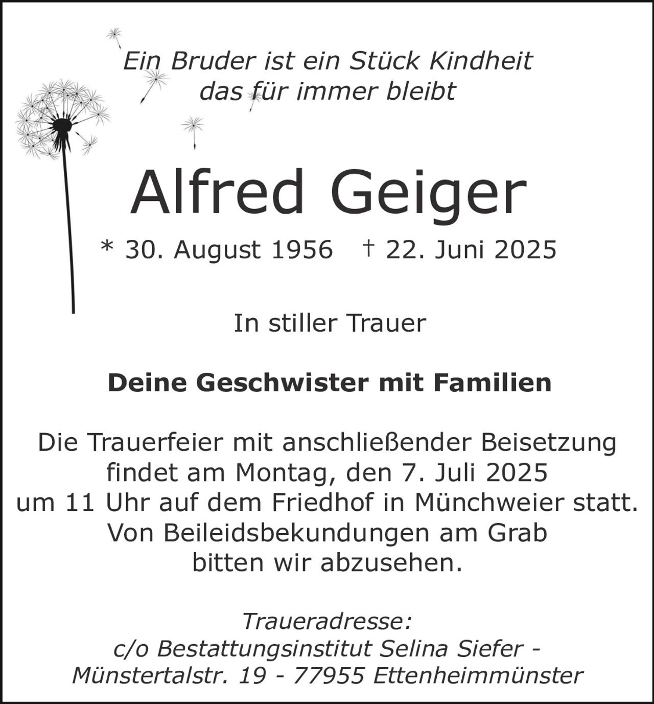 Ankündigung
