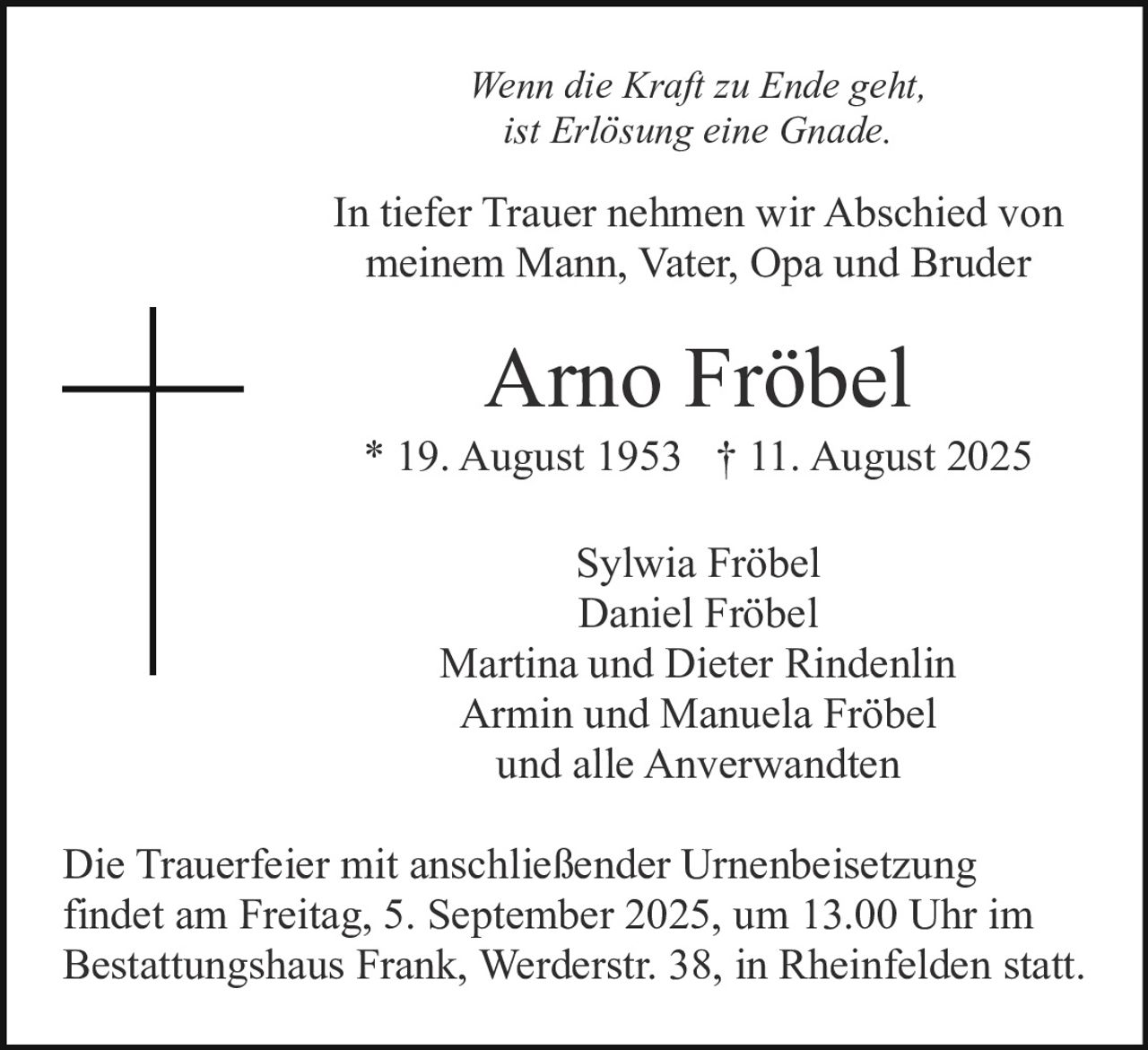 Ankündigung
