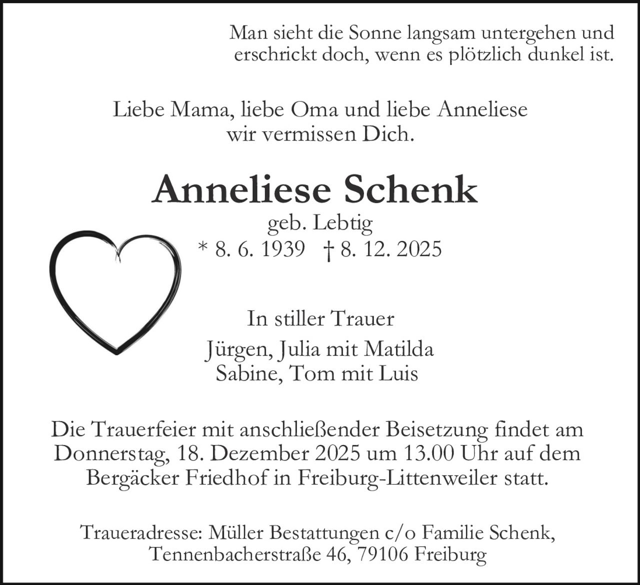 Ankündigung