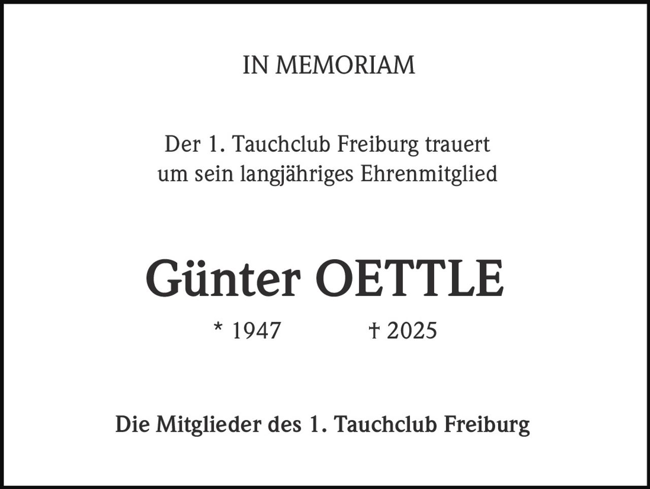 Ankündigung