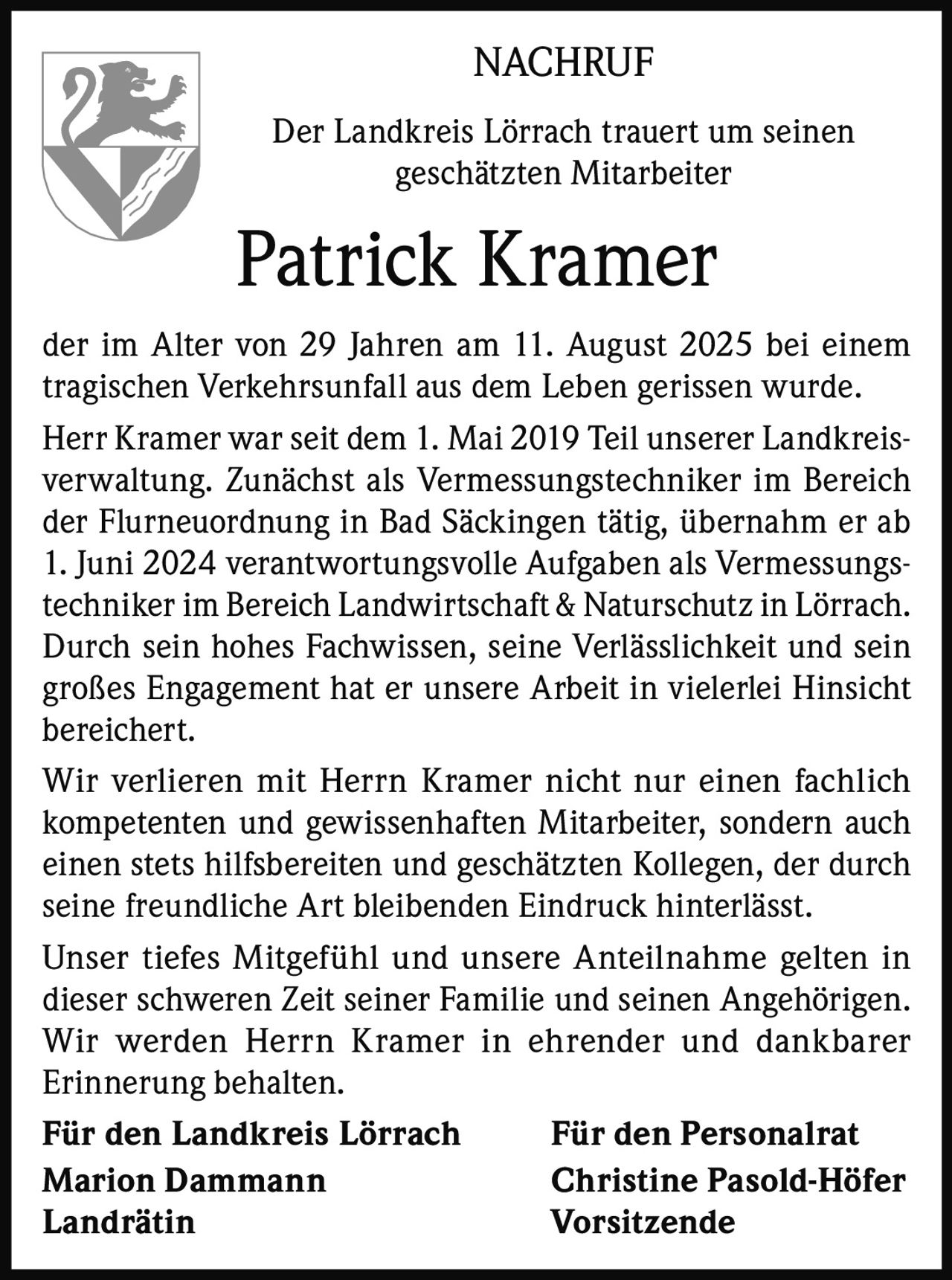 Ankündigung