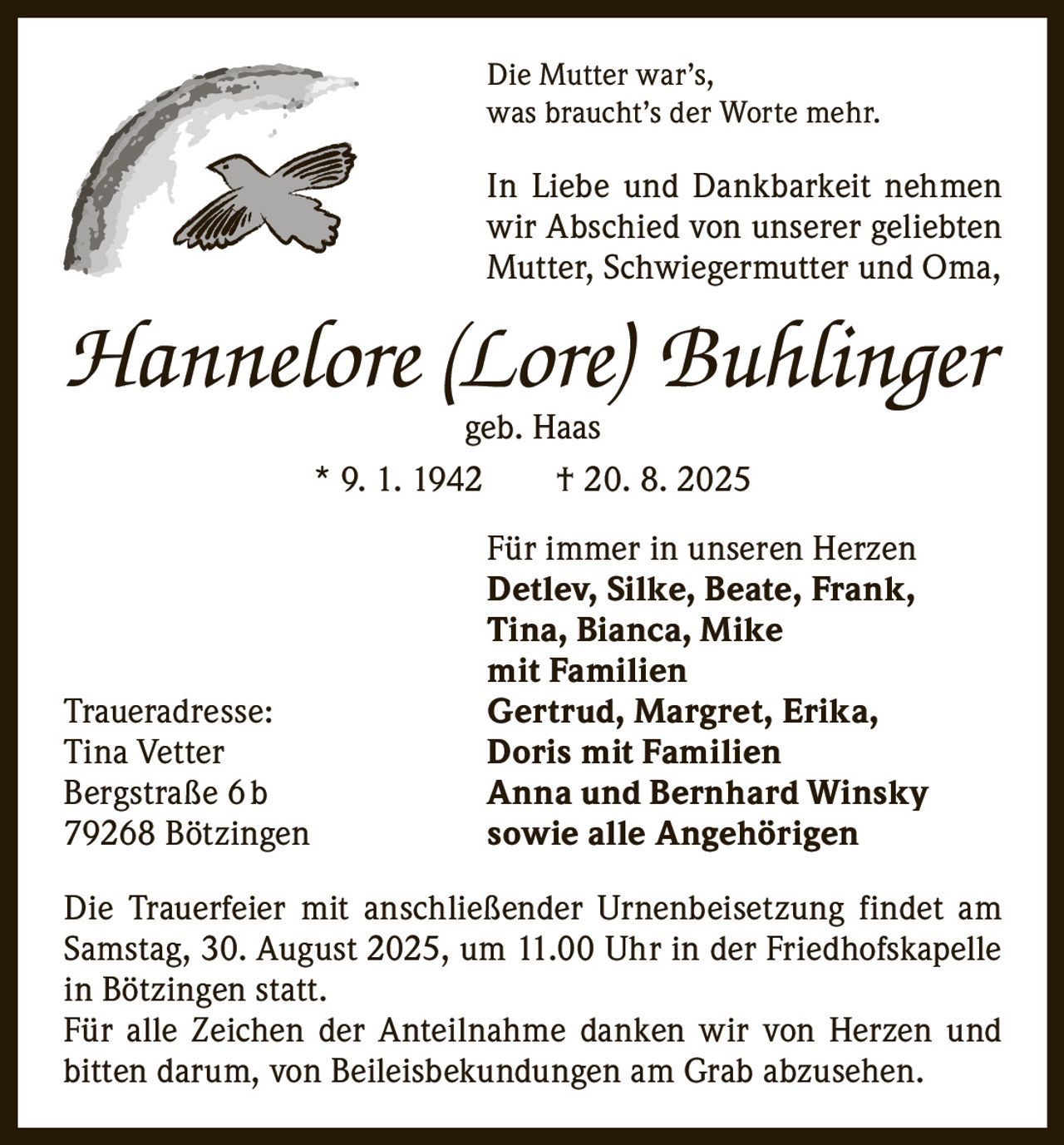 Ankündigung