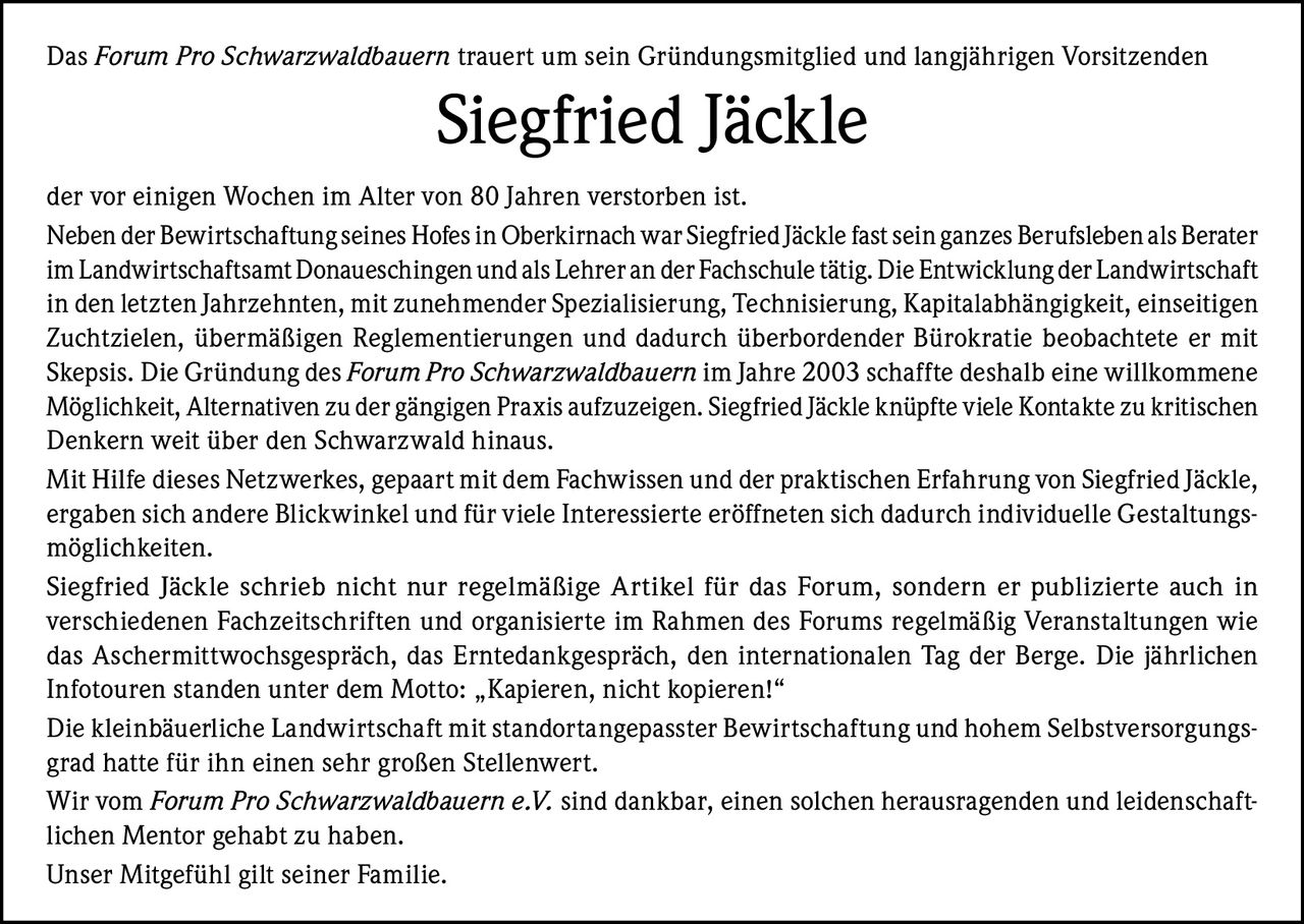 Ankündigung