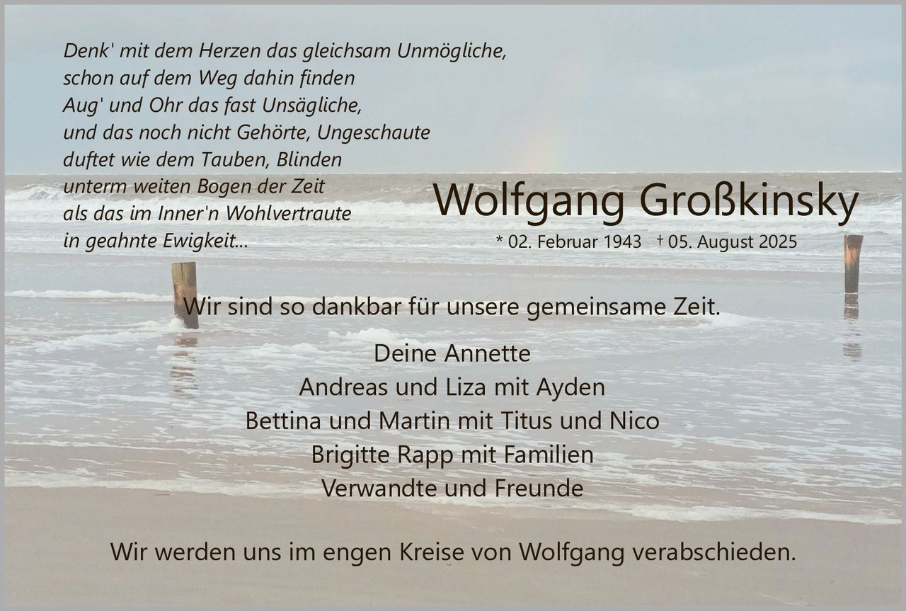 Ankündigung