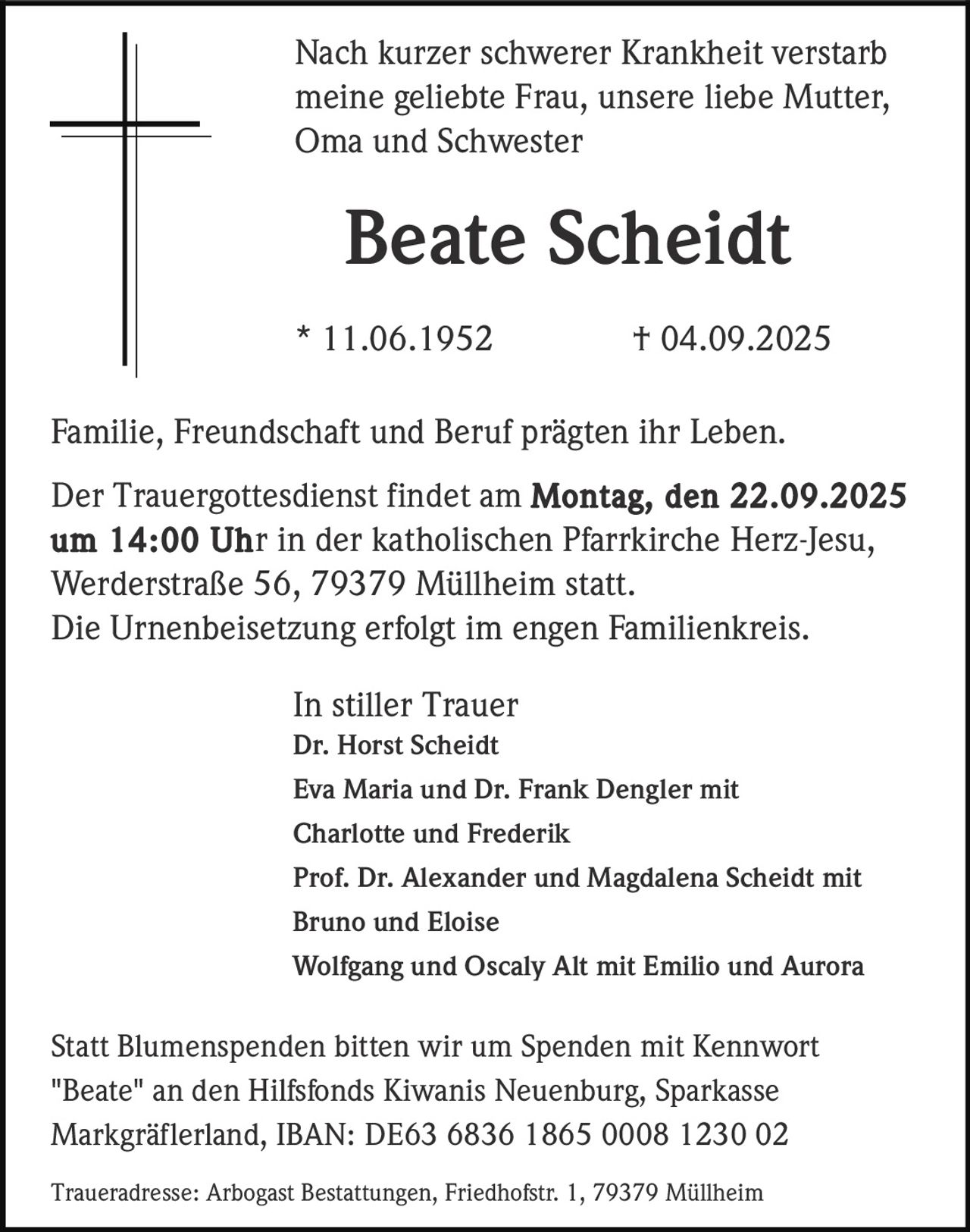 Ankündigung