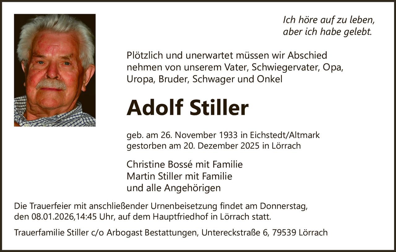 Ankündigung