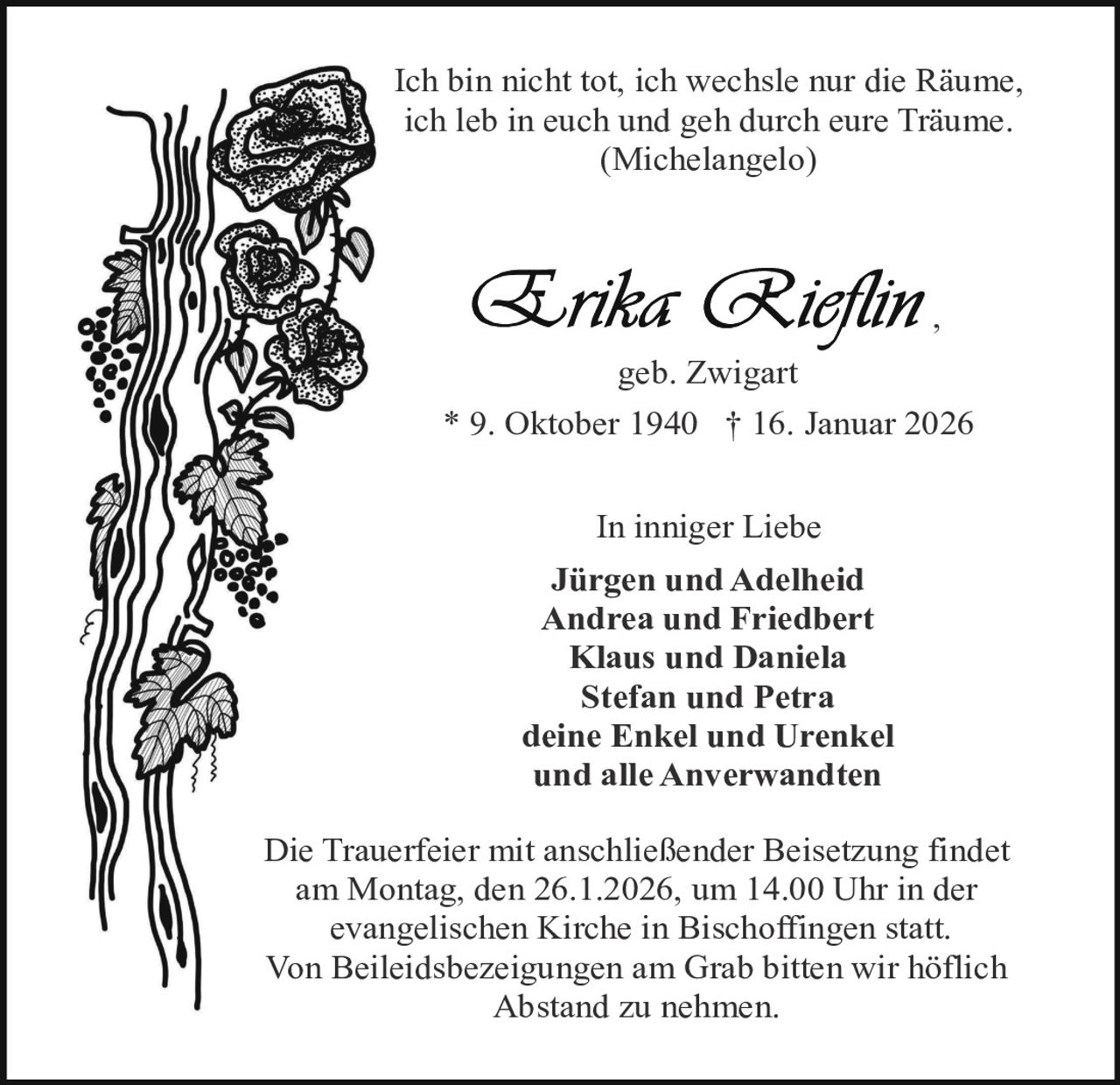 Ankündigung