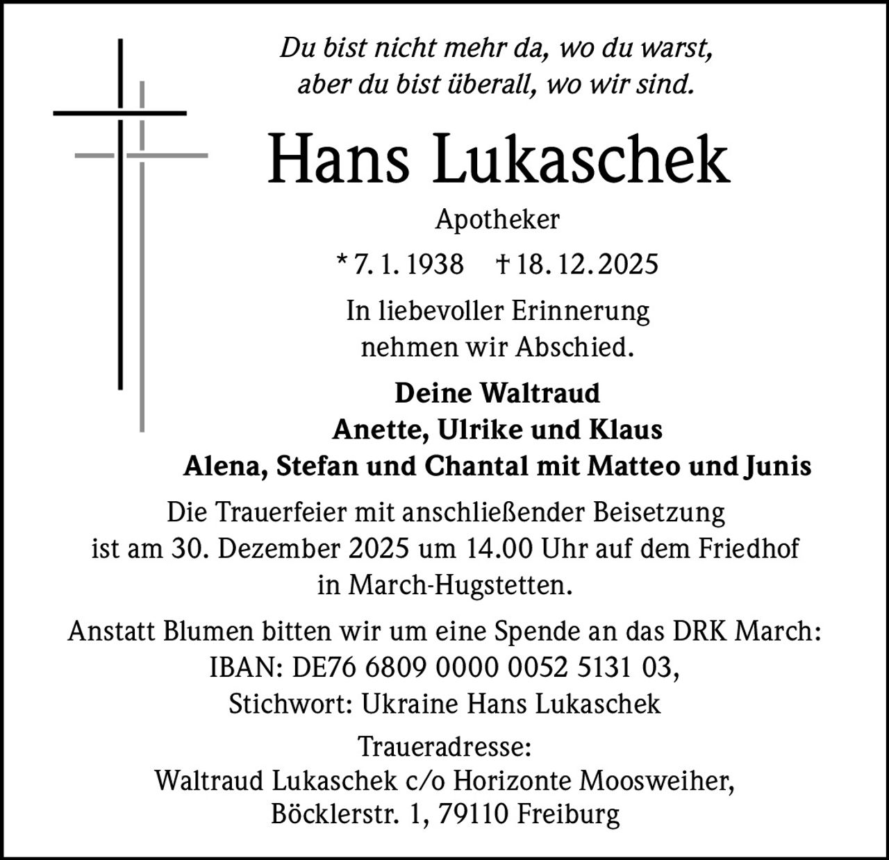 Ankündigung