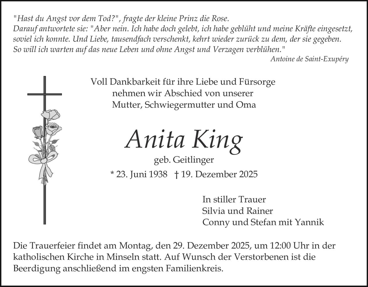 Ankündigung