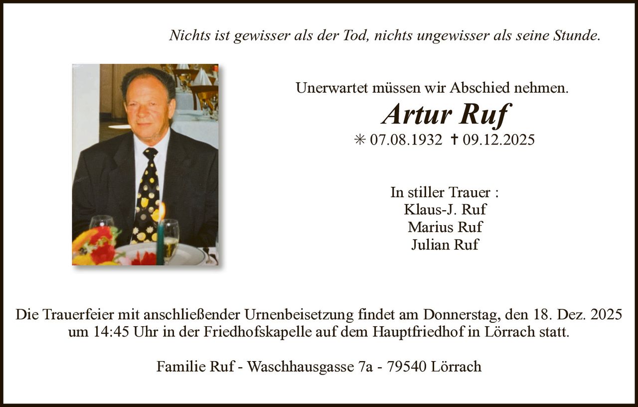 Ankündigung