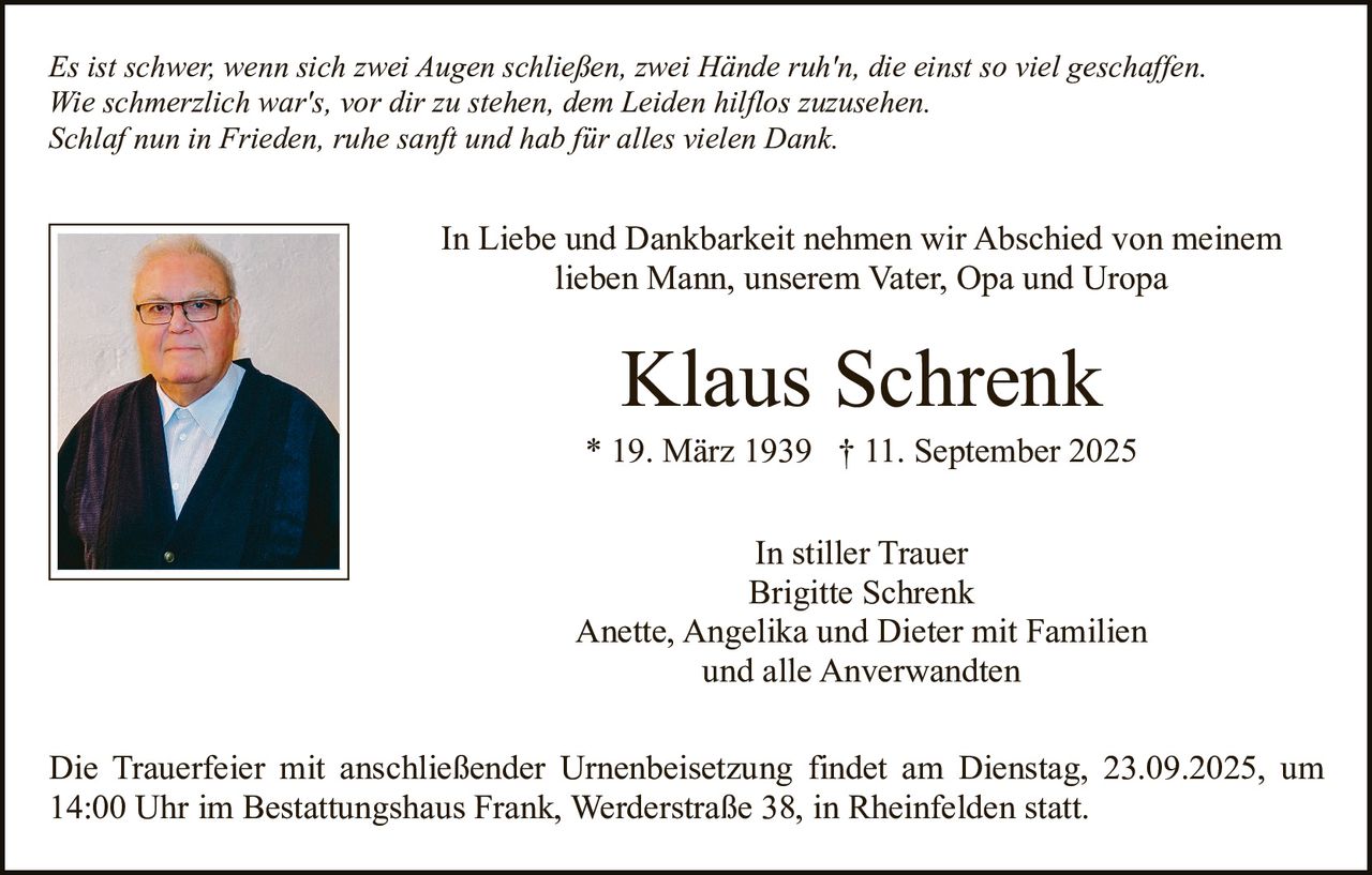 Ankündigung