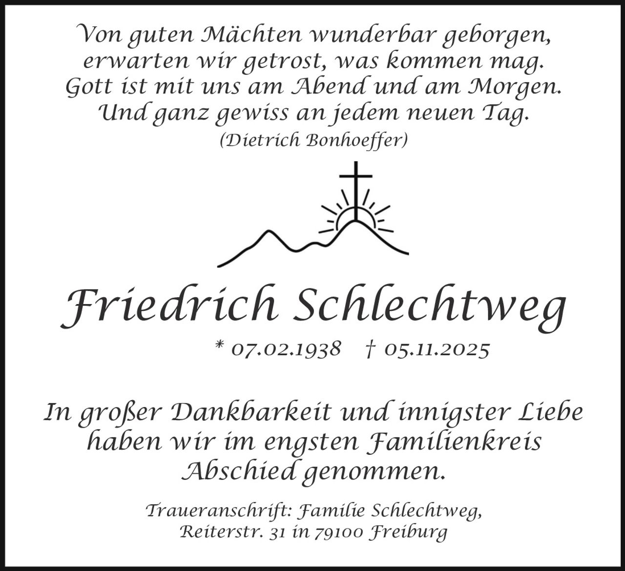 Ankündigung