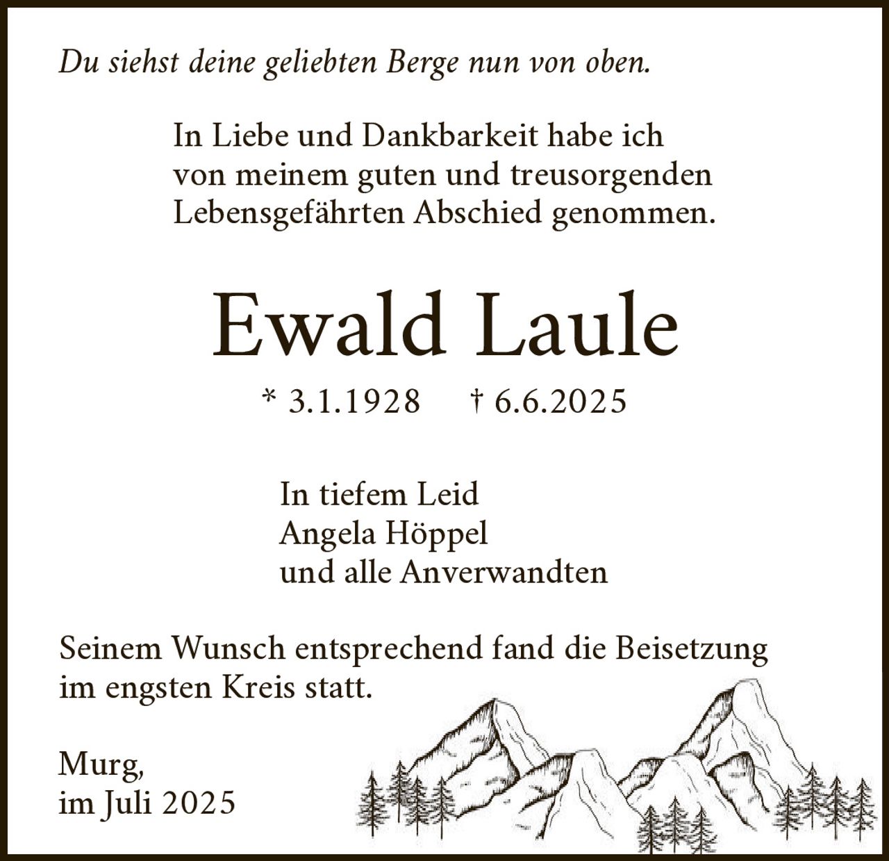 Ankündigung