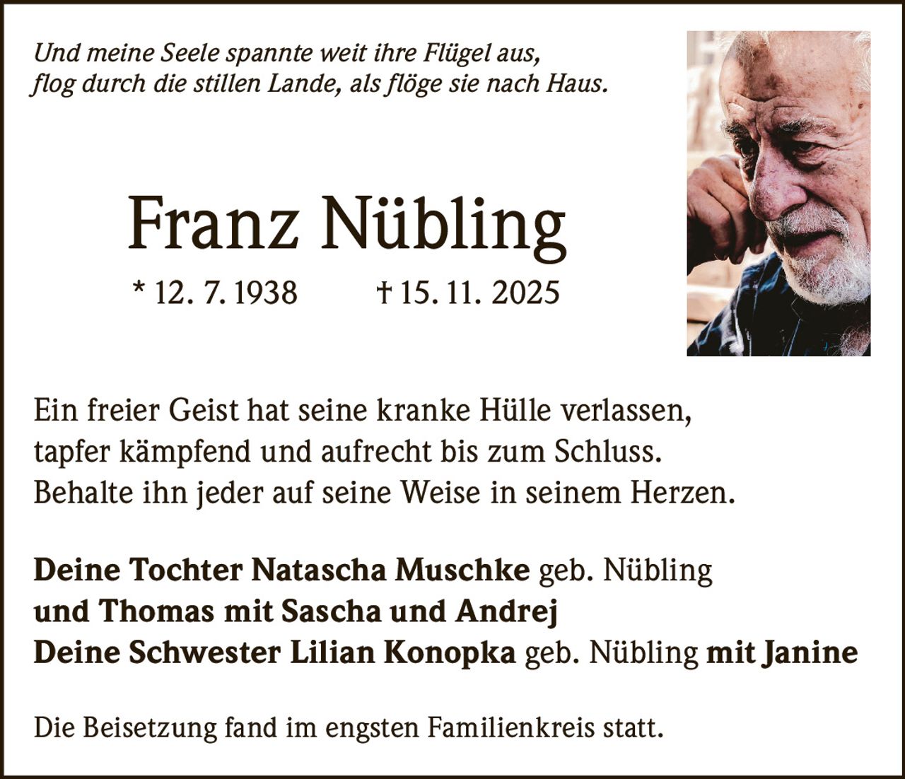 Ankündigung